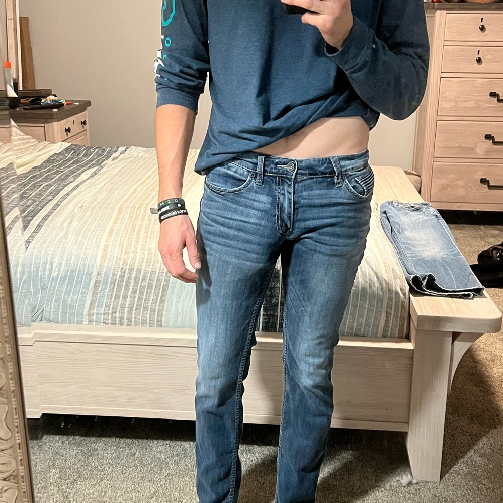 BKE Carter Men's Straight leg Denim Jeans